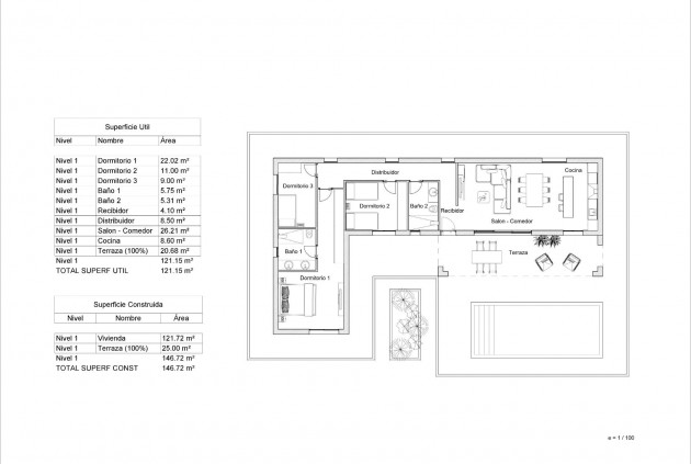 Nieuwbouw Woningen - Chalet -
Pinoso - Lel