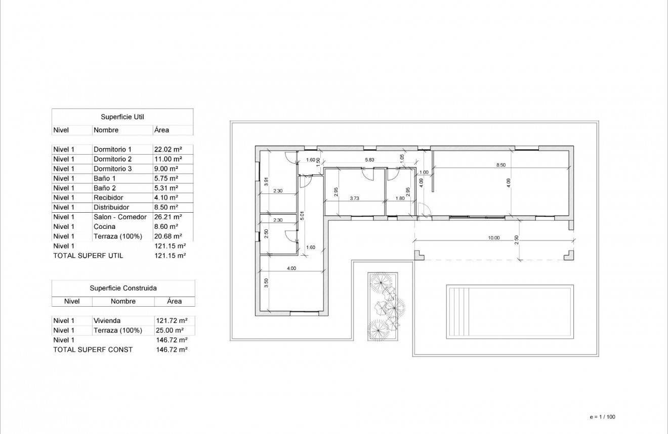 New Build - Chalet -
Pinoso - Lel