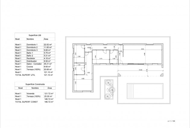 Nieuwbouw Woningen - Chalet -
Pinoso - Lel