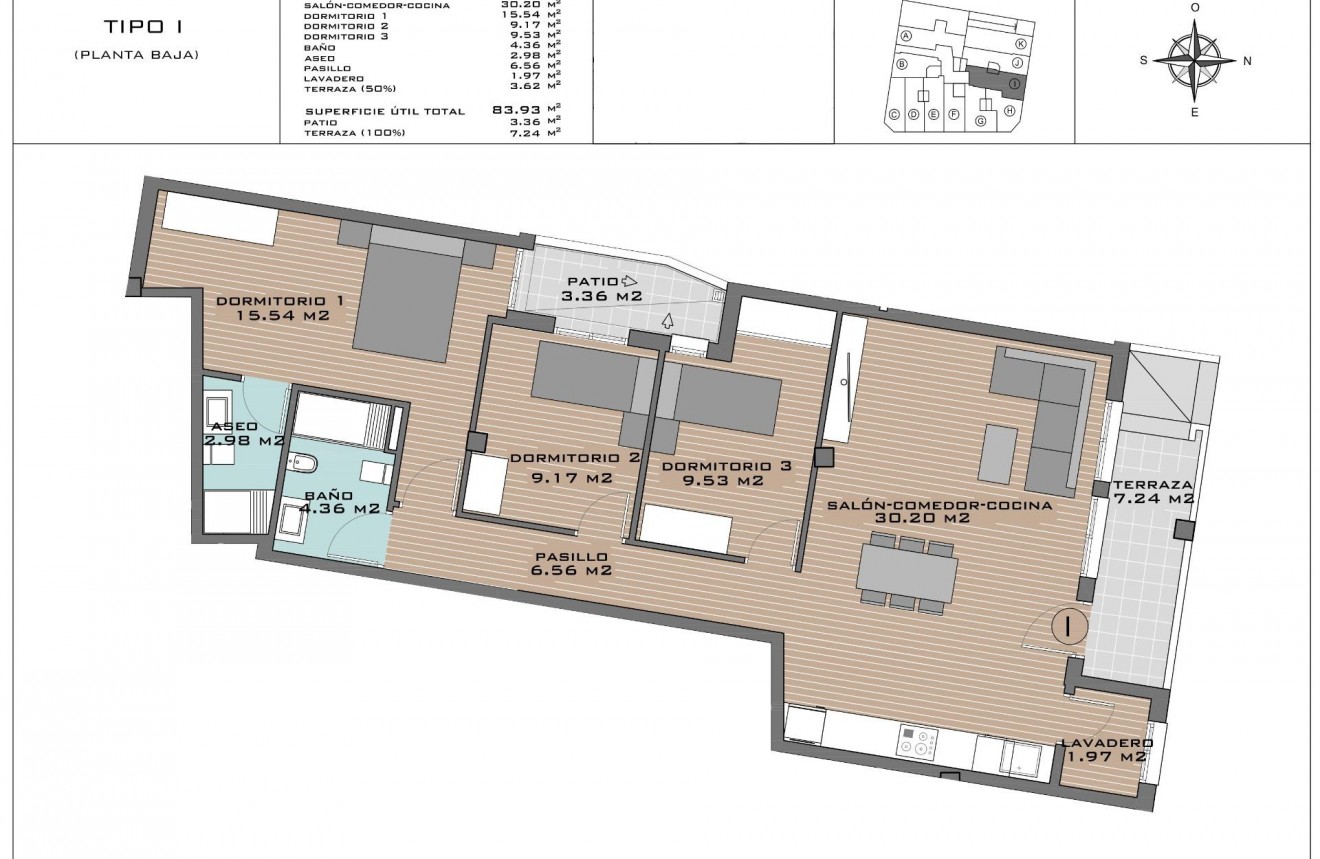 Obra nueva - Apartamento / piso -
Algorfa - Pueblo