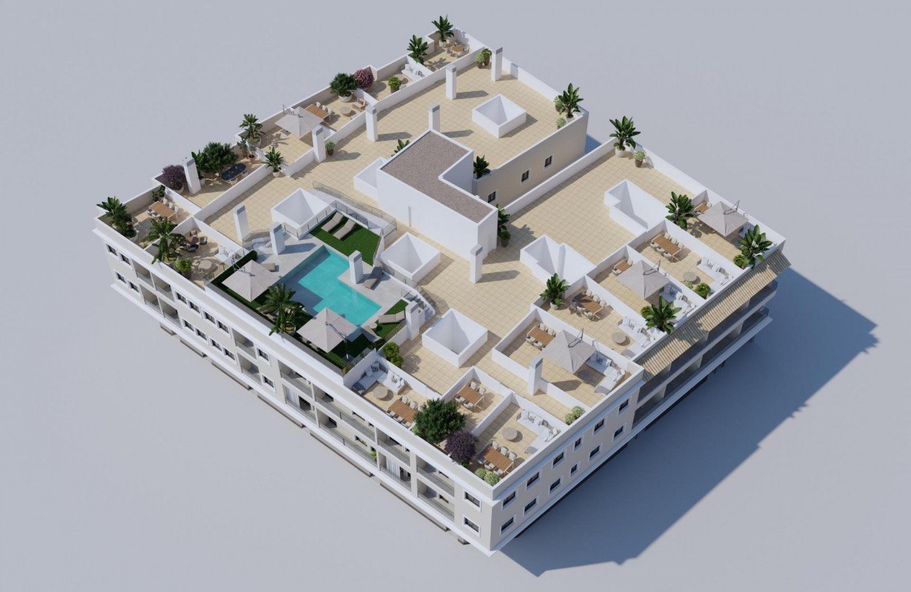 Nieuwbouw Woningen - Appartement / flat -
Algorfa - Pueblo