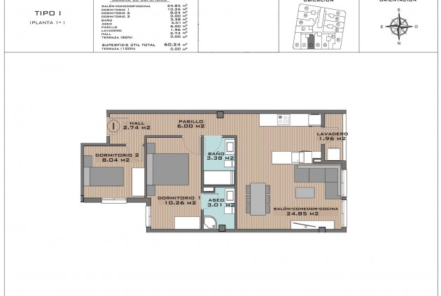 Nieuwbouw Woningen - Appartement / flat -
Algorfa - Pueblo