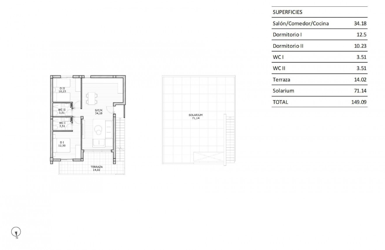 Obra nueva - Bungalow -
San Miguel de Salinas - Pueblo