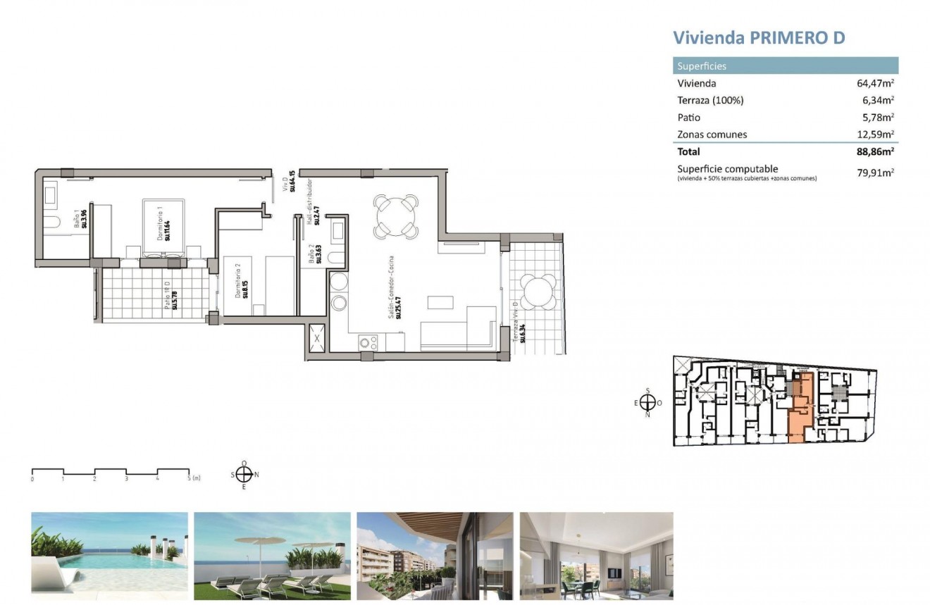 Nouvelle construction - Appartement -
Guardamar del Segura - Pueblo