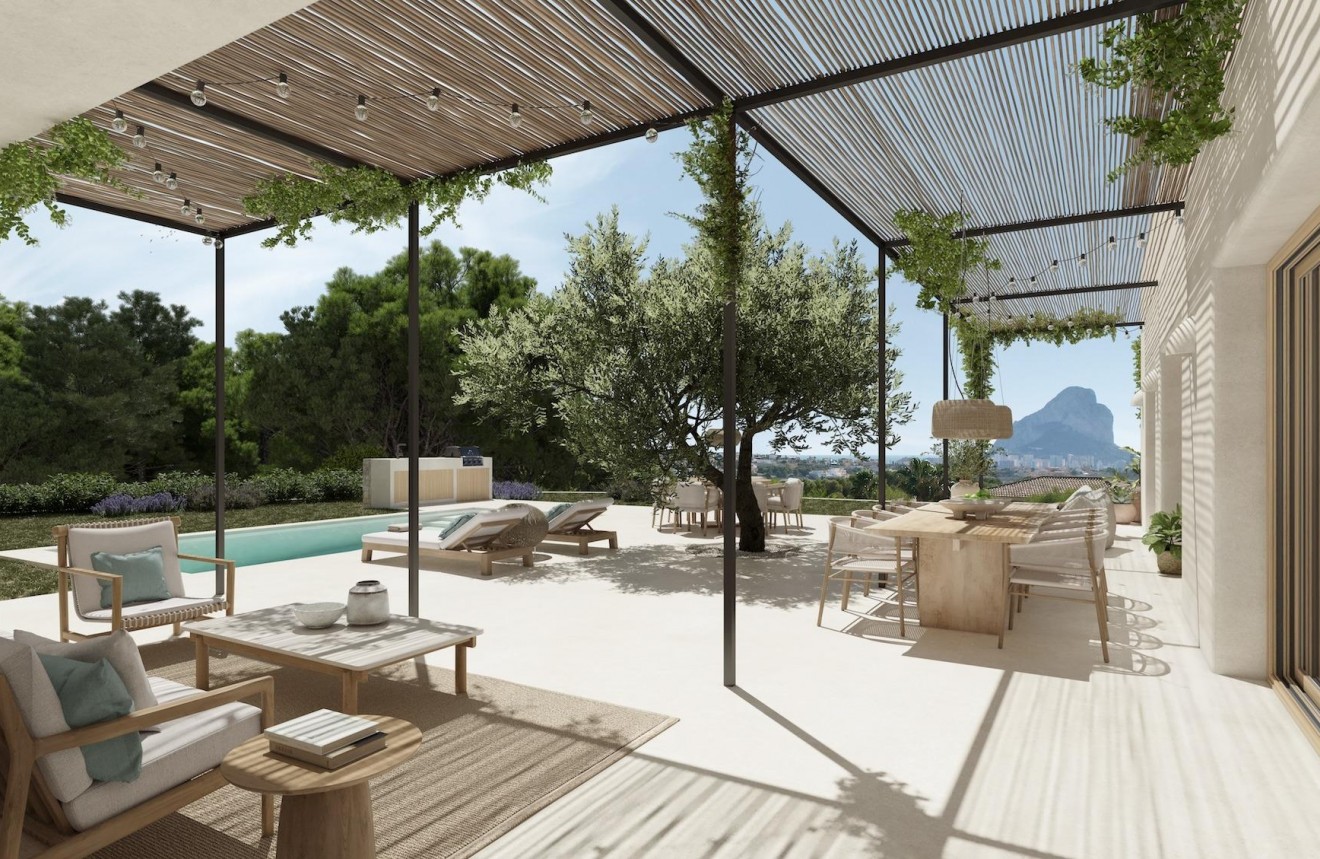 Nouvelle construction - Chalet -
Calpe - Garduix