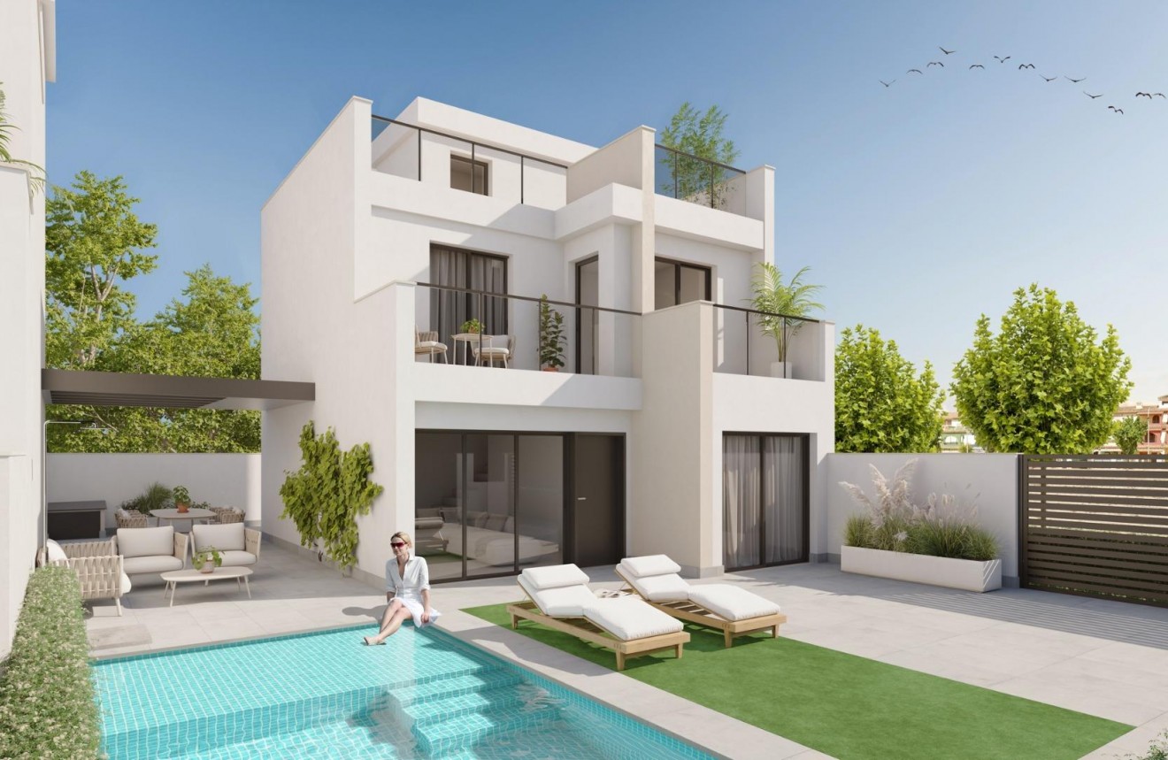 Nieuwbouw Woningen - Chalet -
Los Alcazares - Los Narejos