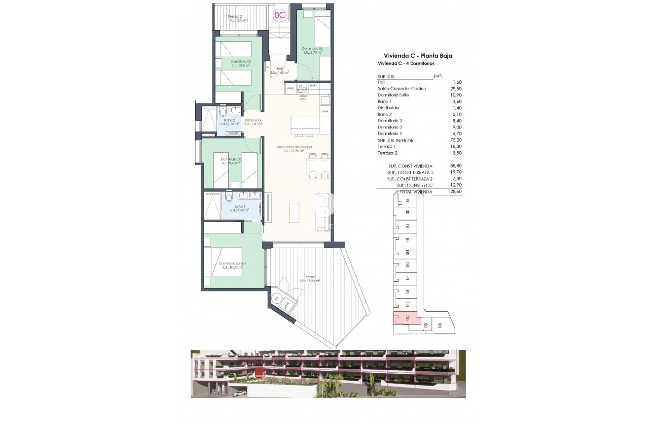 Neue Gebäude - Wohnung -
Benijofar - Pueblo