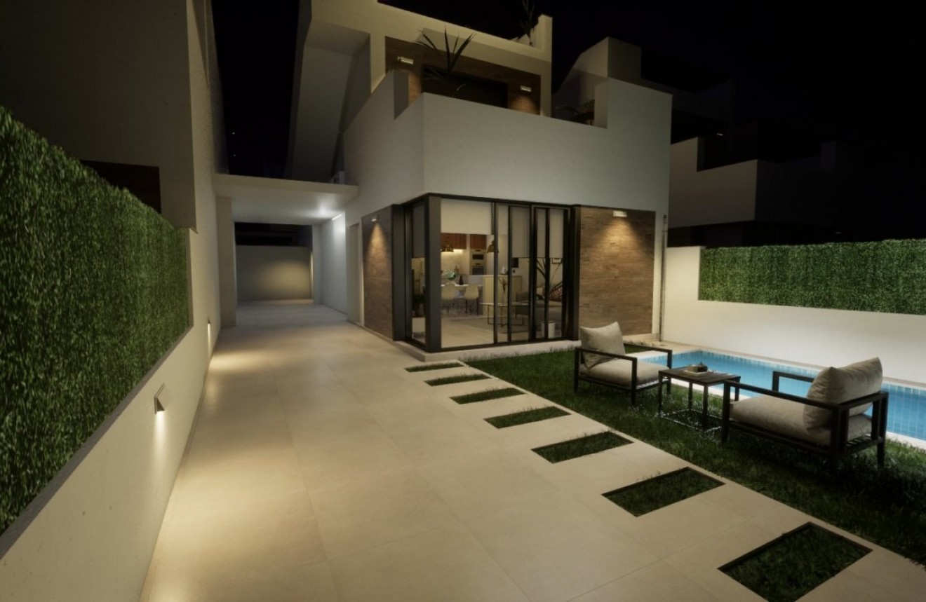 Obra nueva - Chalet -
Los Alcazares - Playa La Concha