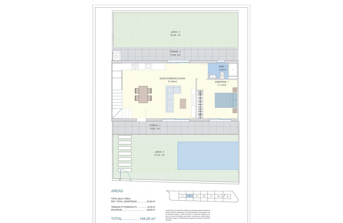 Neue Gebäude - Chalet -
Orihuela Costa - Las Filipinas