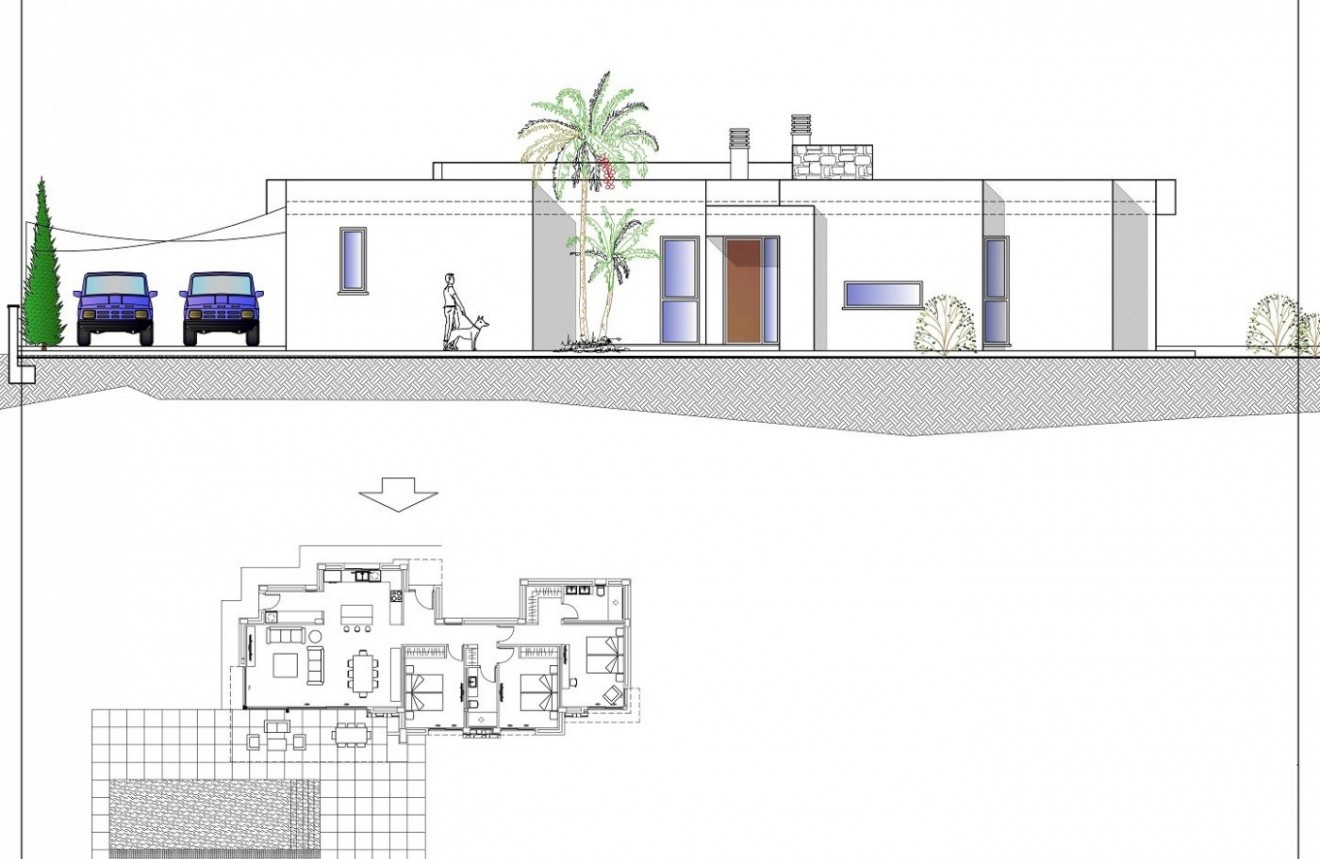 Nouvelle construction - Chalet -
Calpe - Pla Roig