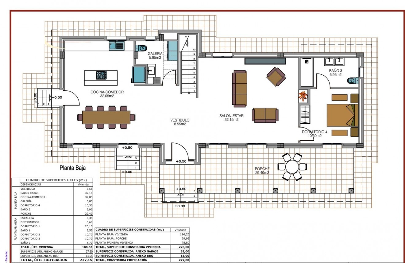 Nieuwbouw Woningen - Chalet -
Pinoso - Camino Del Prado