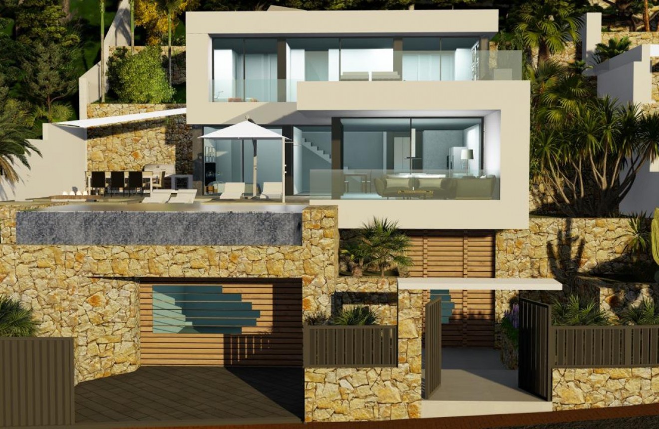 Nieuwbouw Woningen - Chalet -
Calpe - Maryvilla