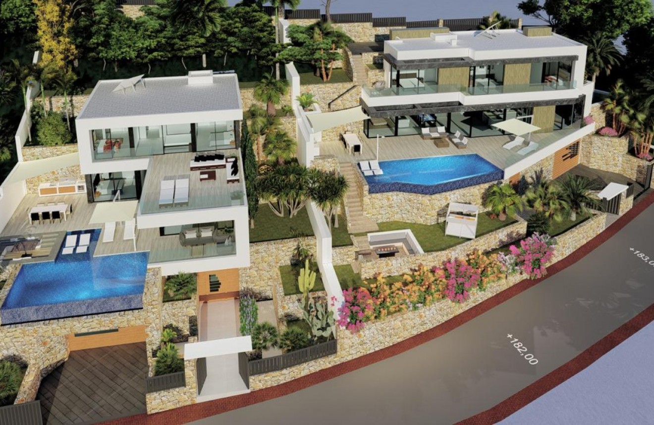 Nieuwbouw Woningen - Chalet -
Calpe - Maryvilla