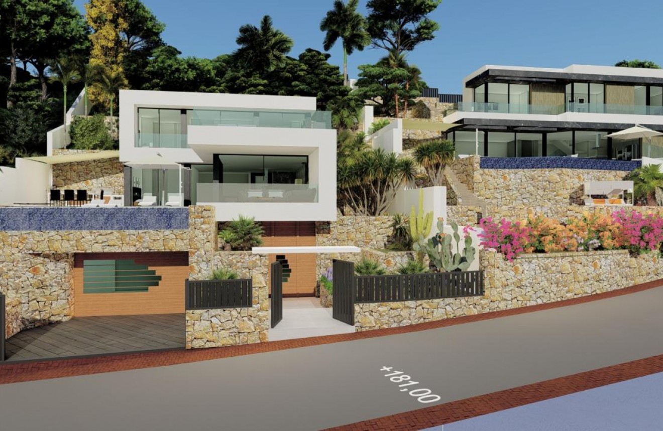 Nieuwbouw Woningen - Chalet -
Calpe - Maryvilla