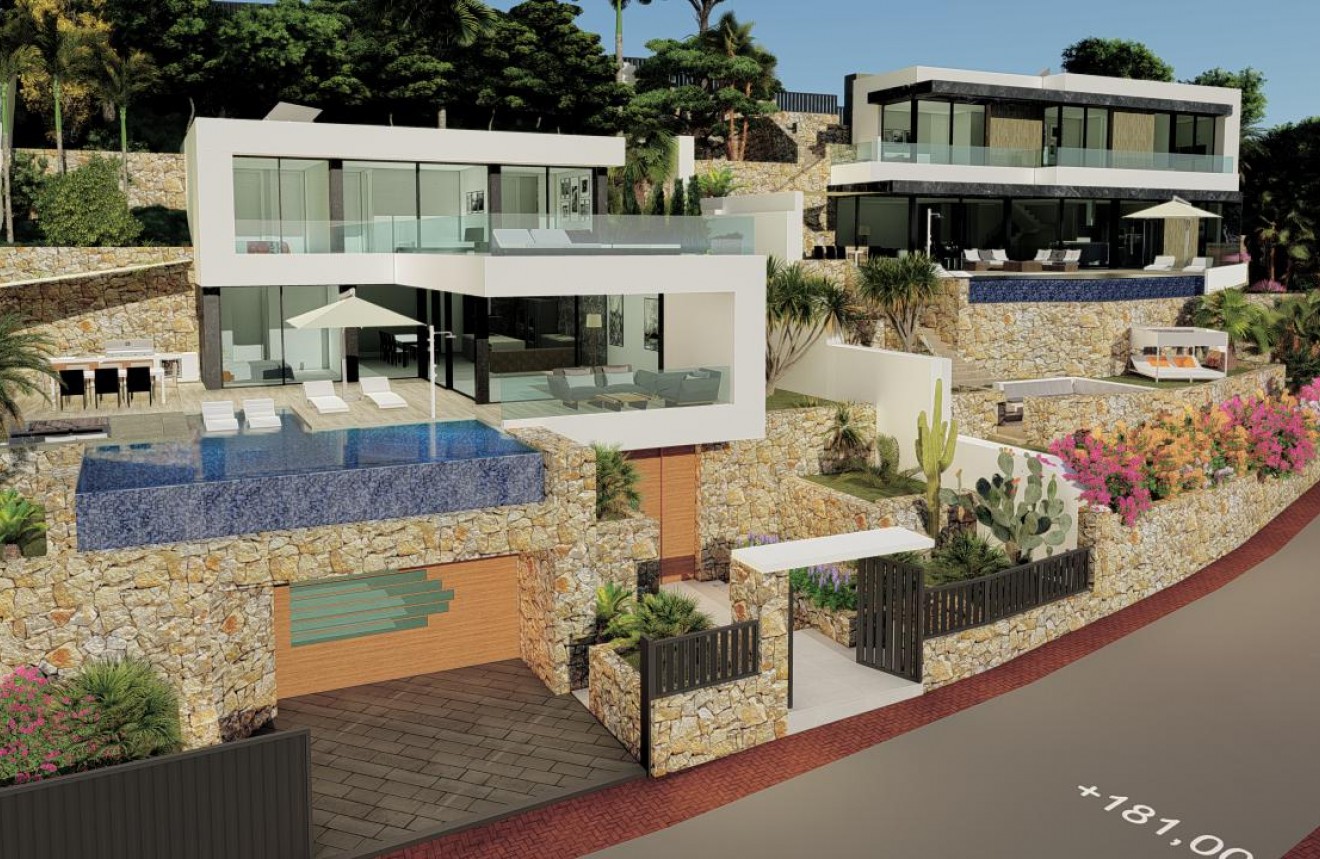 Obra nueva - Chalet -
Calpe - Maryvilla