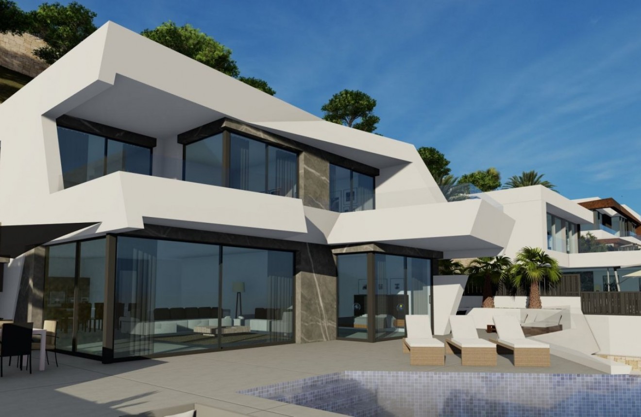 Obra nueva - Chalet -
Calpe - Maryvilla