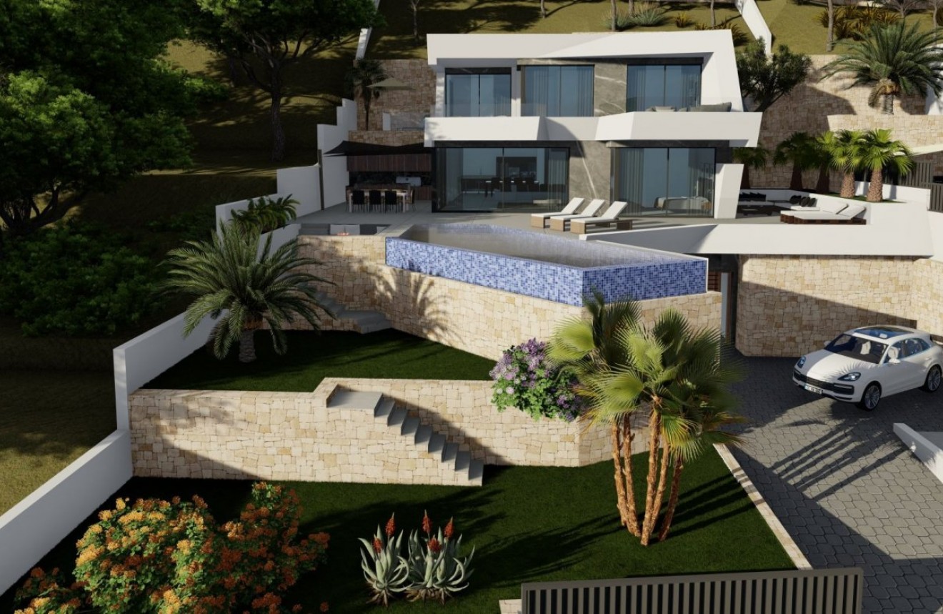 Obra nueva - Chalet -
Calpe - Maryvilla