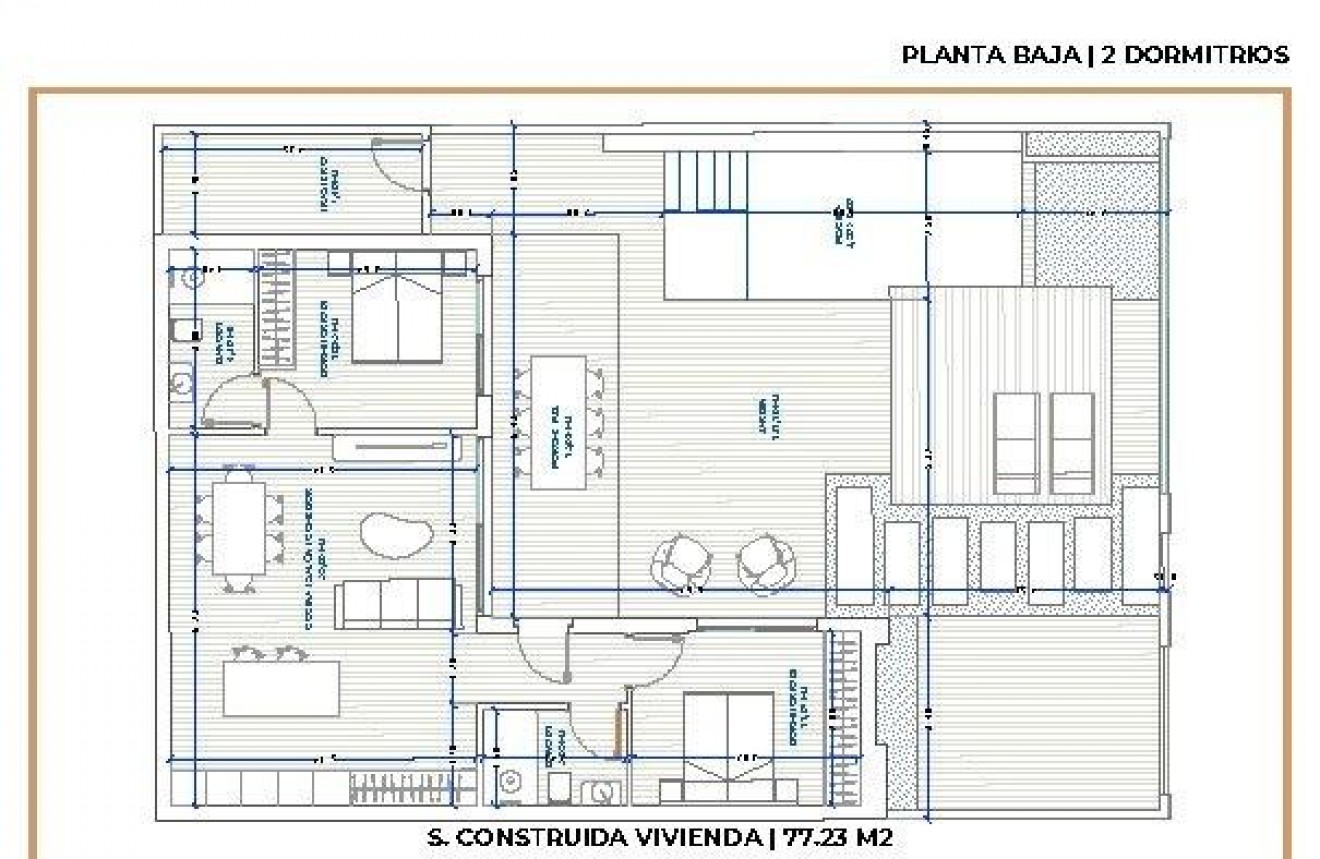 Nouvelle construction - Chalet -
Torre Pacheco - Roldán