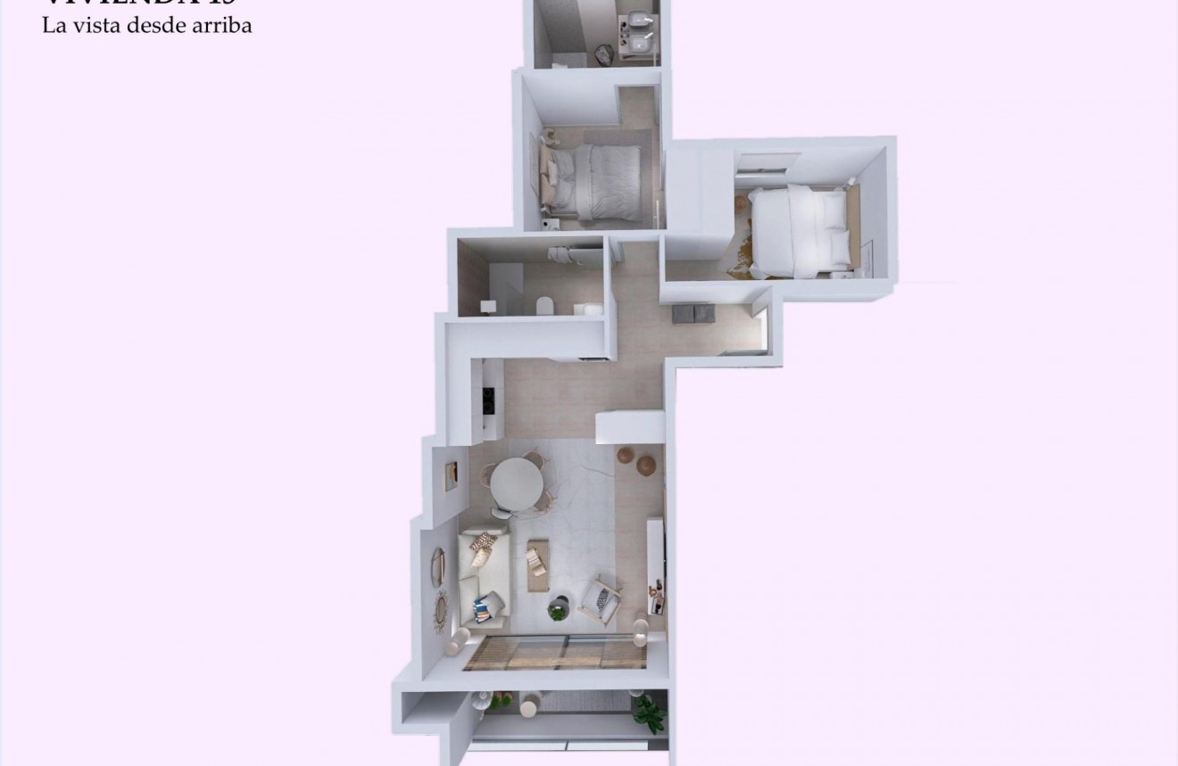 Neue Gebäude - Penthouse -
Torrevieja - Playa del Cura