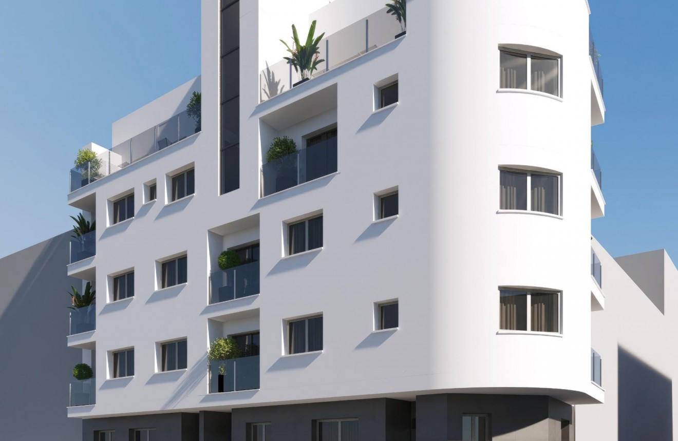 Nieuwbouw Woningen - Appartement / flat -
Torrevieja - Centro