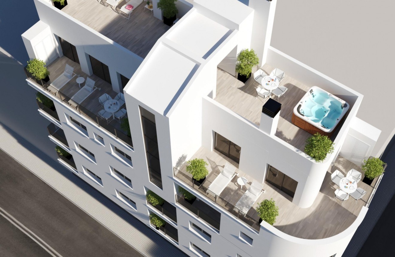 New Build - Apartment / flat -
Torrevieja - Centro