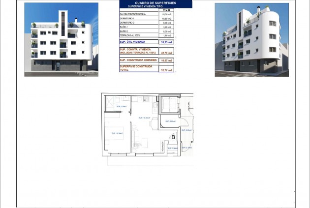 Obra nueva - Apartamento / piso -
Torrevieja - Centro