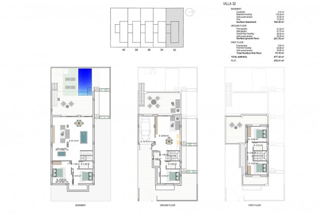 Nieuwbouw Woningen - Chalet -
Los Alcazares - Serena Golf