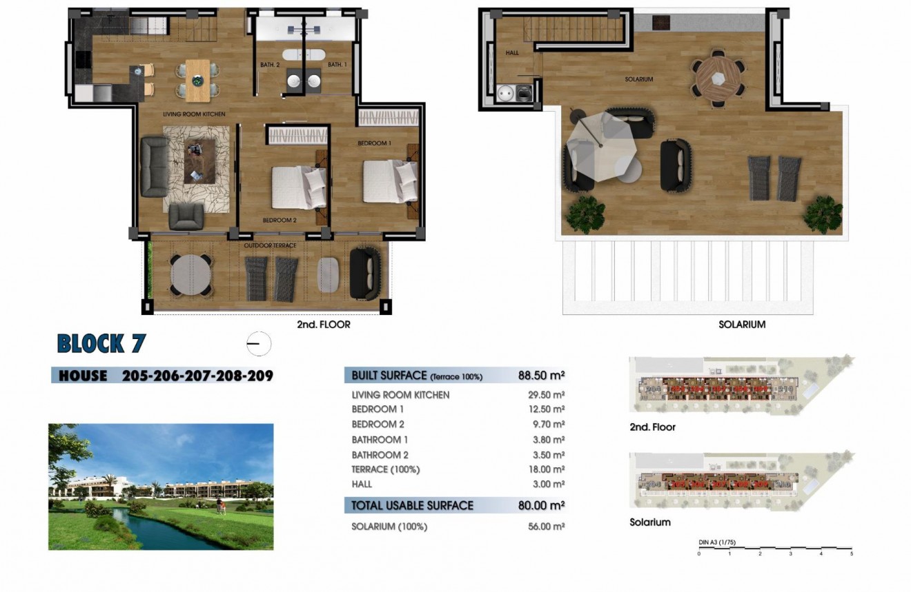 Nouvelle construction - Attique -
Los Alcazares - Serena Golf