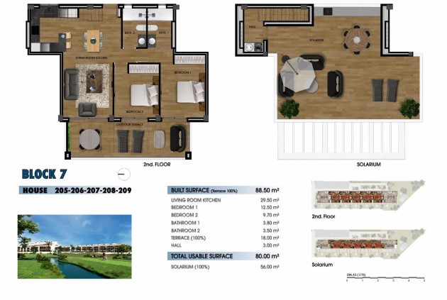 Nieuwbouw Woningen - Penthouse -
Los Alcazares - Serena Golf