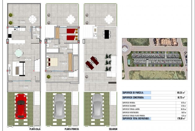 Nieuwbouw Woningen - Chalet -
Cox - Sin Zona