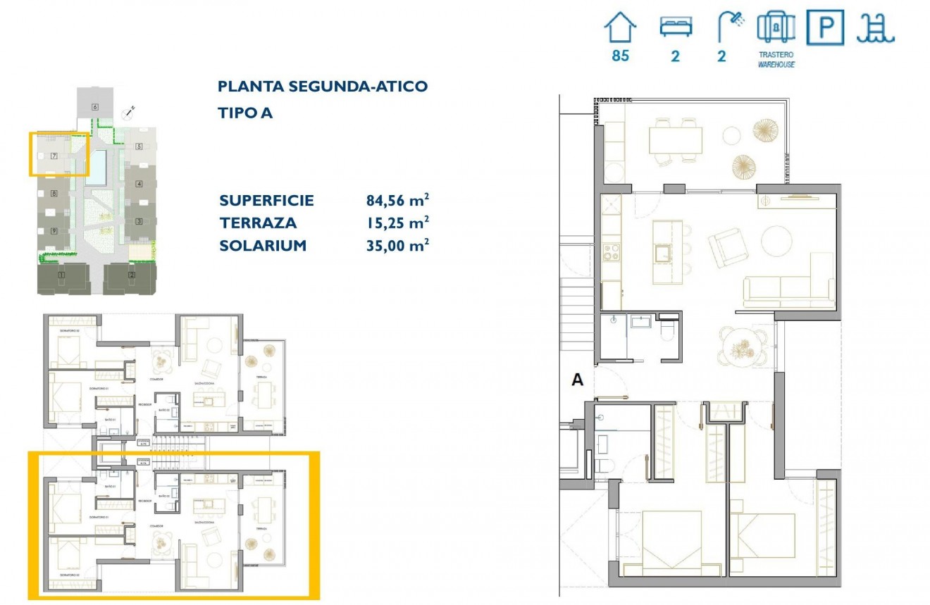 Nieuwbouw Woningen - Penthouse -
San Pedro del Pinatar - Pueblo