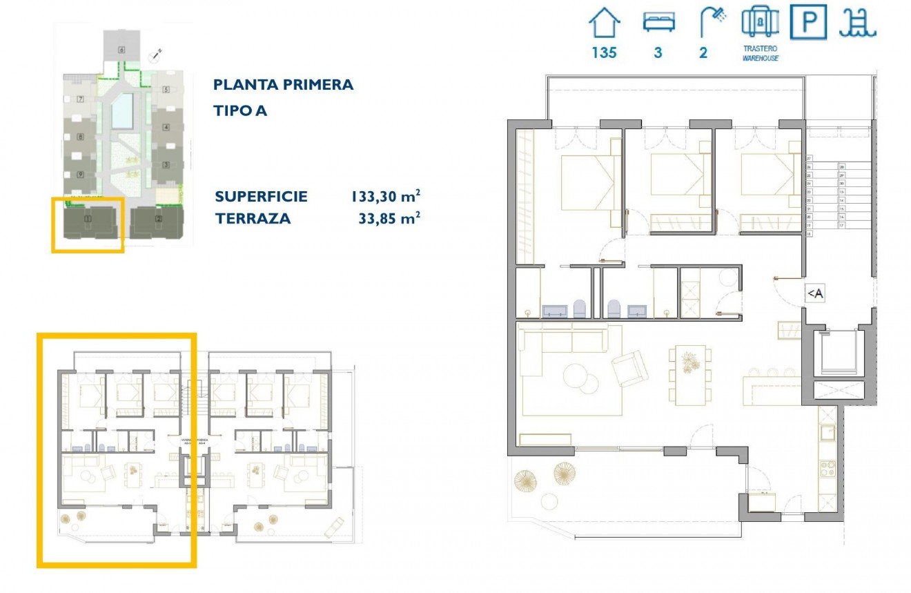 Nieuwbouw Woningen - Appartement / flat -
San Pedro del Pinatar - Pueblo