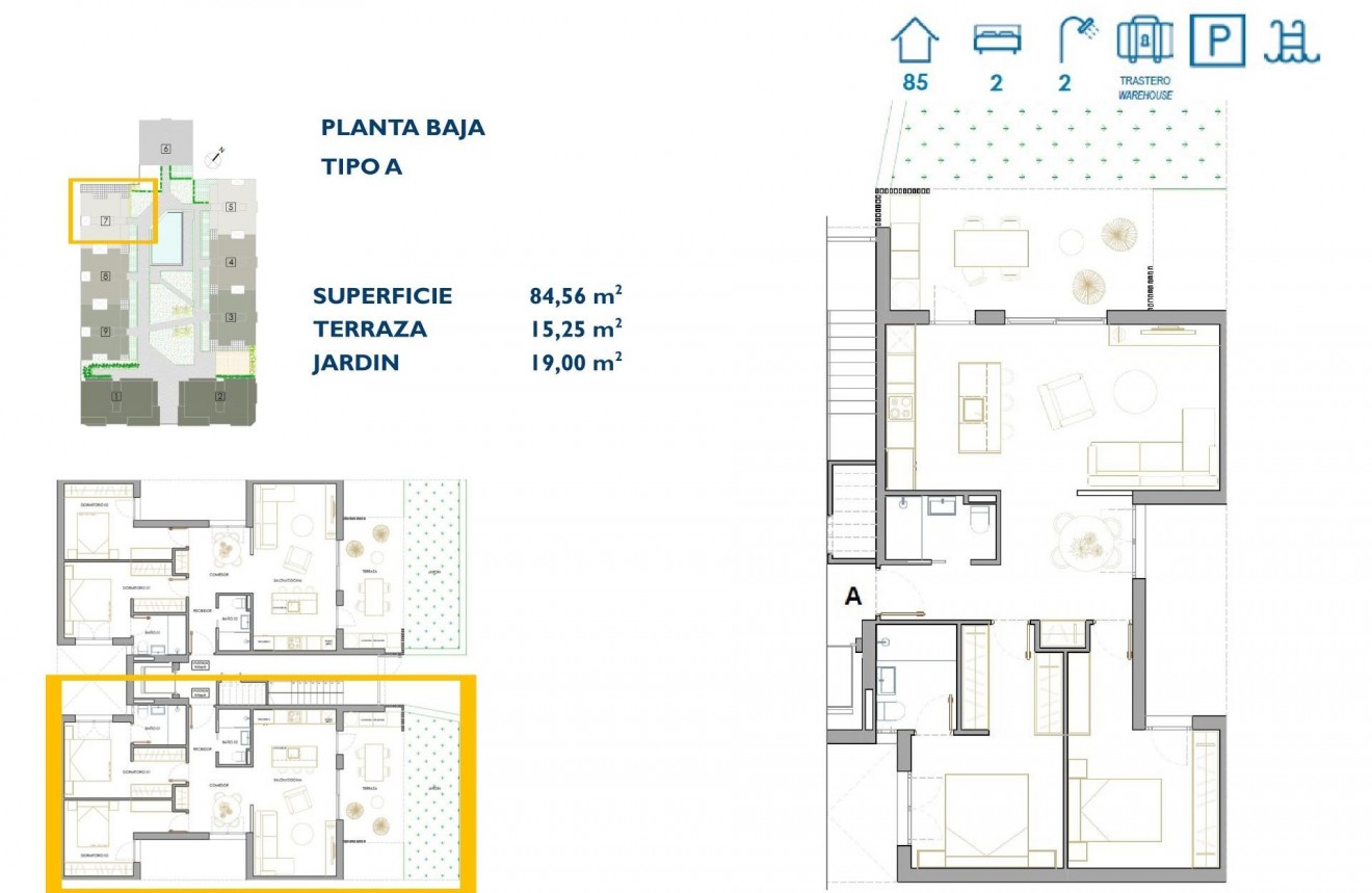 Nouvelle construction - Appartement -
San Pedro del Pinatar - Pueblo