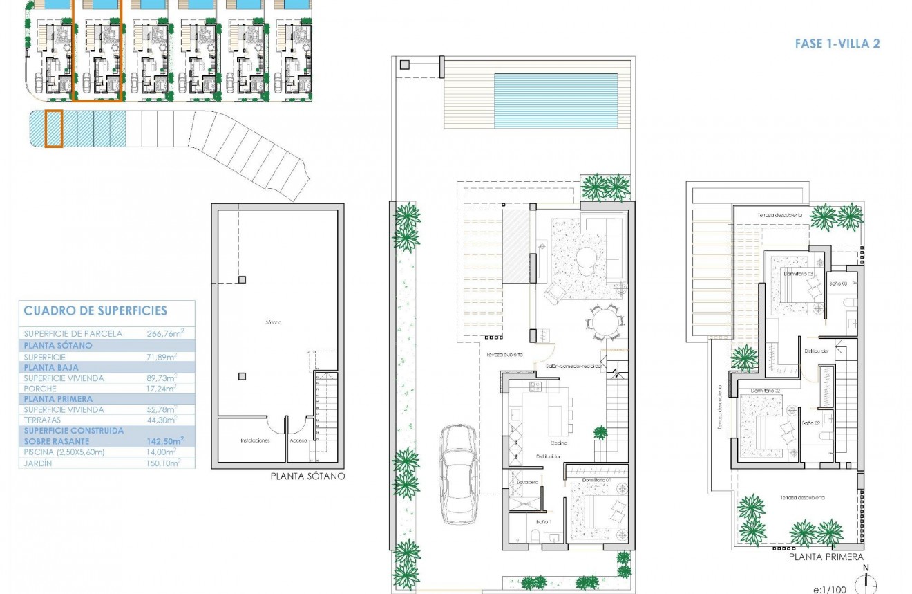 Nieuwbouw Woningen - Chalet -
Los Alcazares - Santa Rosalía