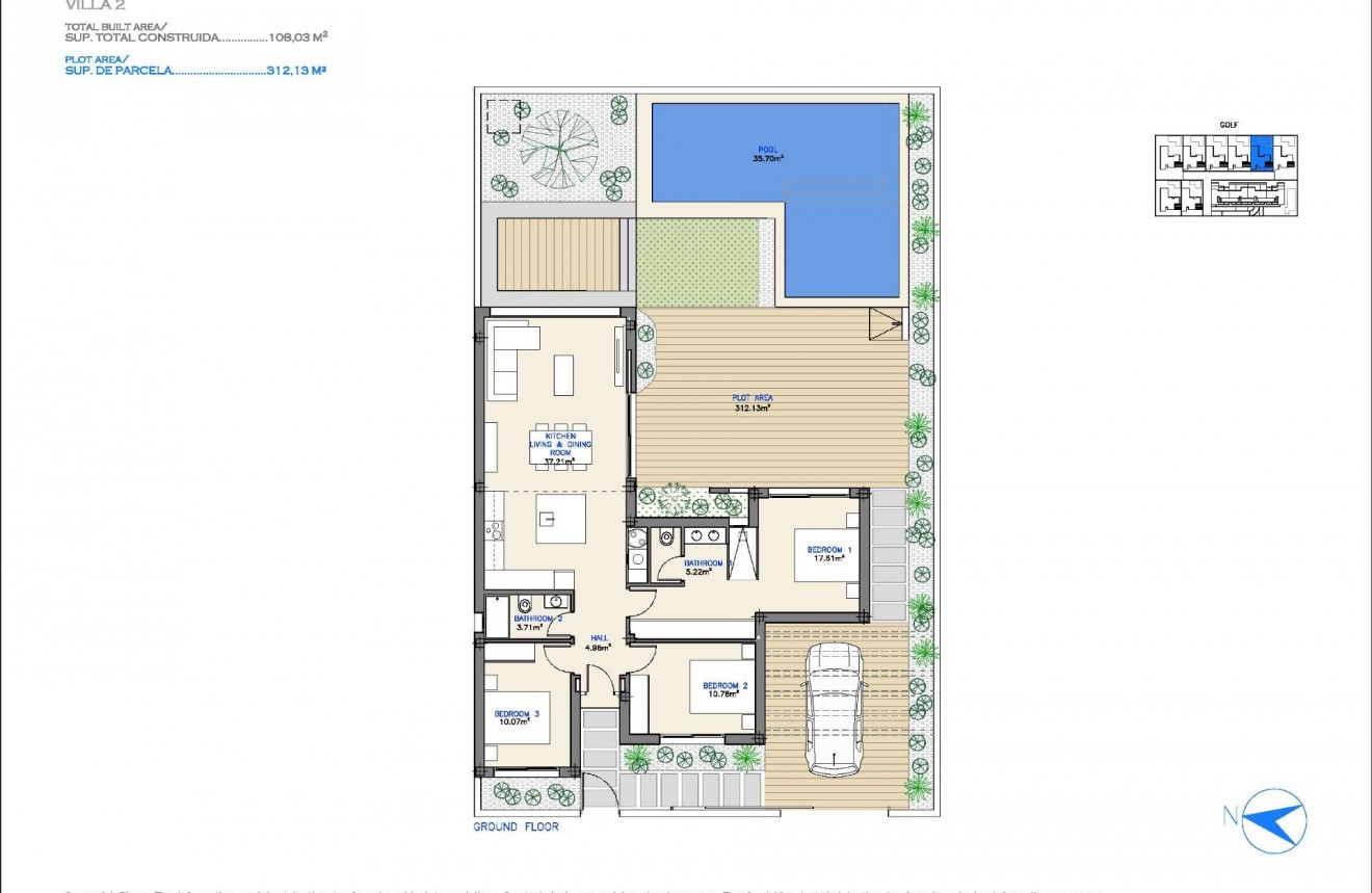 Nieuwbouw Woningen - Chalet -
Los Alcazares - Lomas Del Rame