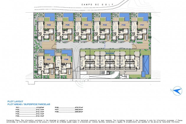 Obra nueva - Chalet -
Los Alcazares - Lomas Del Rame