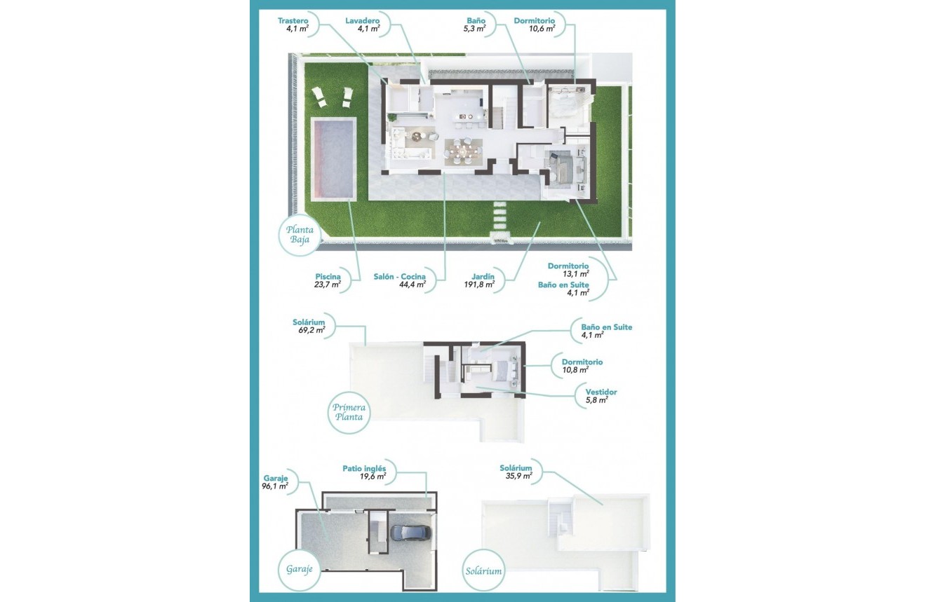 Nouvelle construction - Chalet -
Los Alcazares - Serena Golf