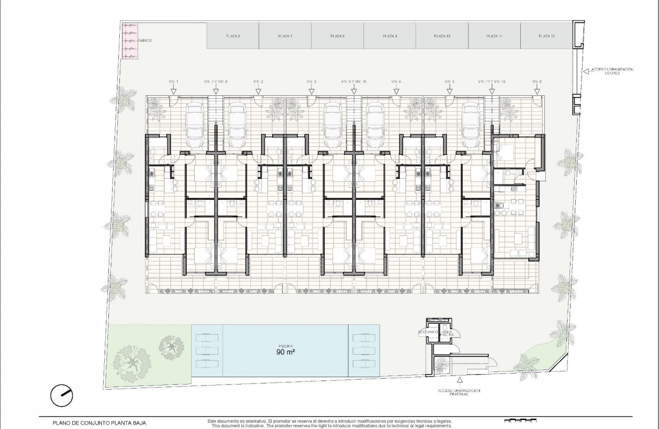 Nieuwbouw Woningen - Bungalow -
Pilar de la Horadada - Zona Pueblo