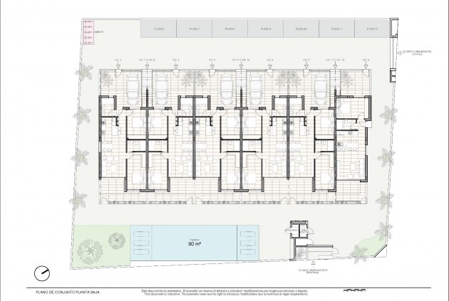 Nowy budynek - Bungalow -
Pilar de la Horadada - Zona Pueblo