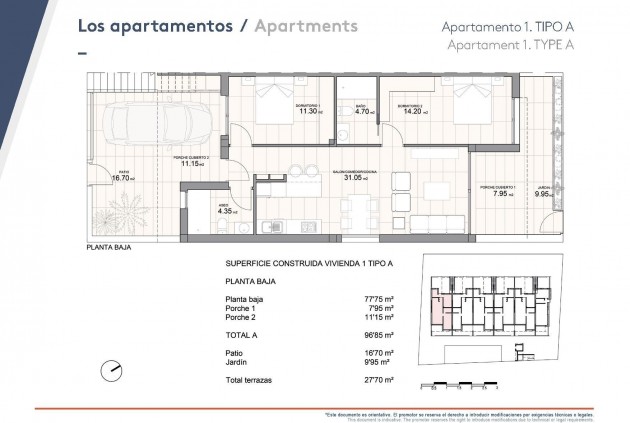 Obra nueva - Bungalow -
Pilar de la Horadada - Zona Pueblo