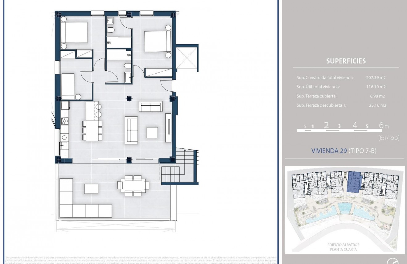 Neue Gebäude - Penthouse -
Arenal d´en Castell - pueblo