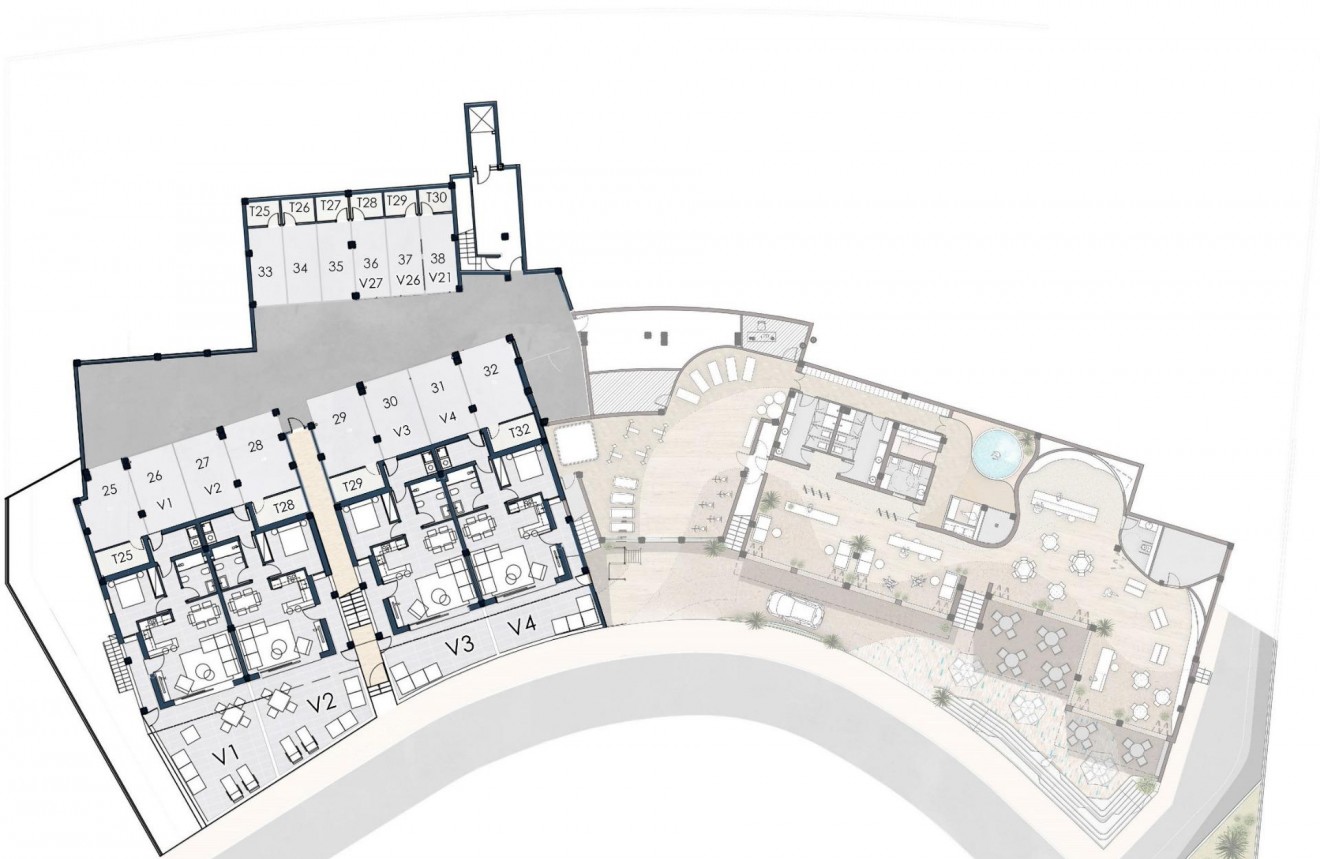 Obra nueva - Ático -
Arenal d´en Castell - pueblo