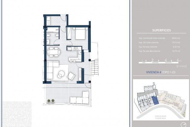 Neue Gebäude - Wohnung -
Arenal d´en Castell - pueblo