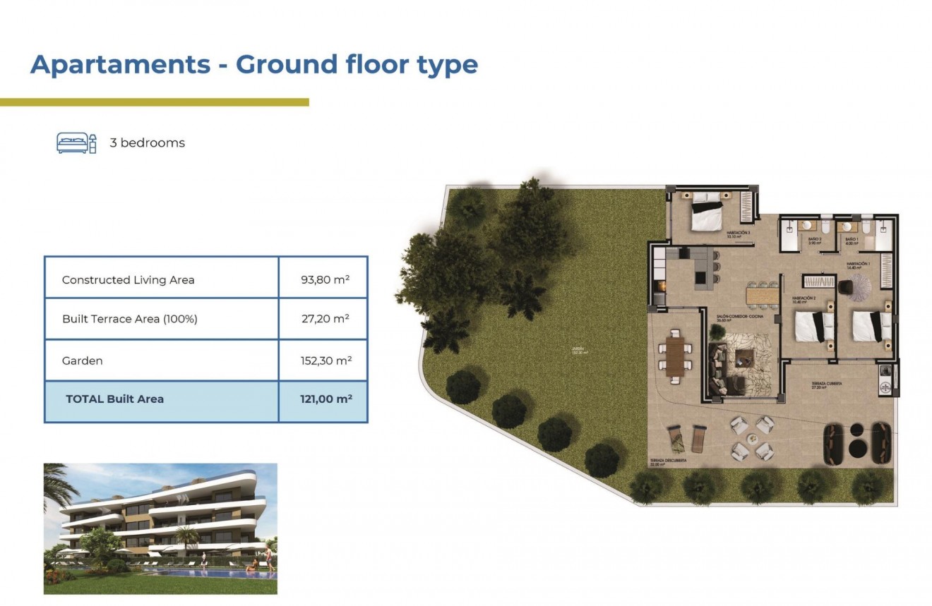 New Build - Apartment / flat -
Orihuela Costa - Punta Prima