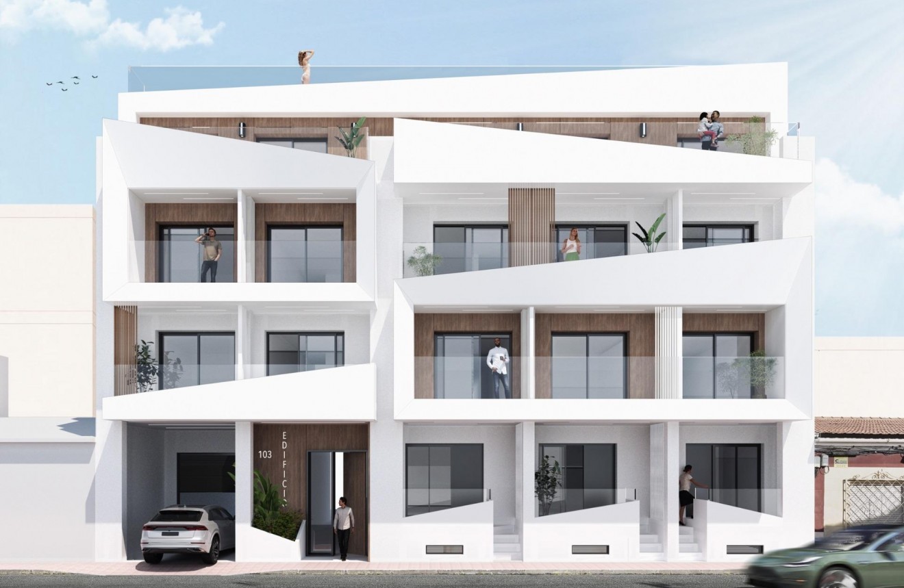 Obra nueva - Apartamento / piso -
Torrevieja - Playa del Cura