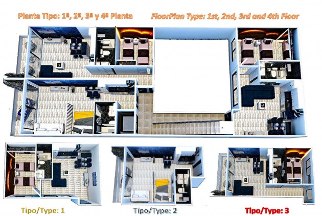 Nieuwbouw Woningen - Appartement / flat -
Torrevieja - Centro