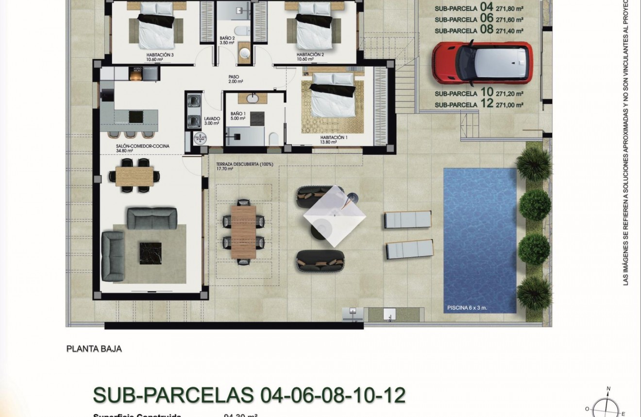 Nieuwbouw Woningen - Chalet -
Ciudad Quesada - Pueblo Lucero