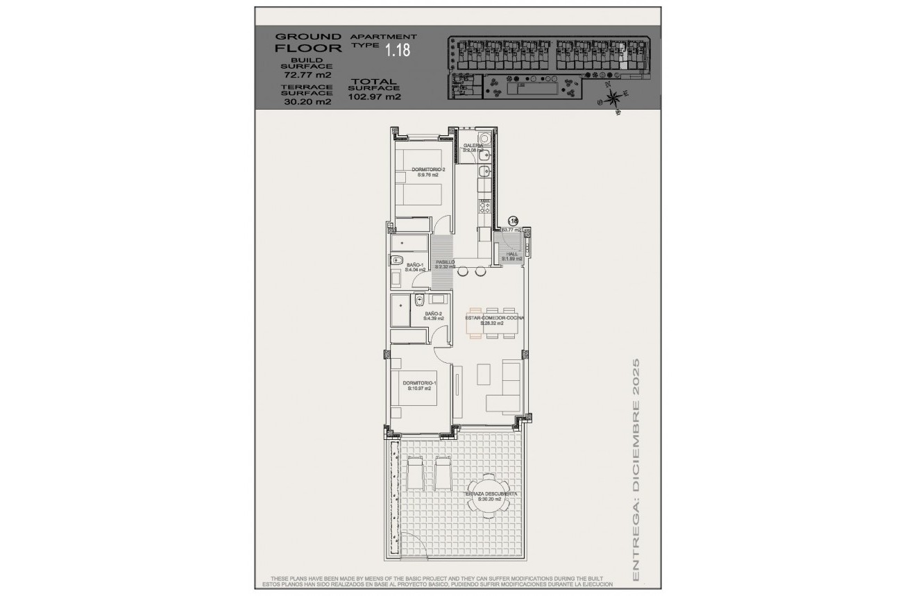 Nowy budynek - Bungalow -
Torrevieja - Torrejón