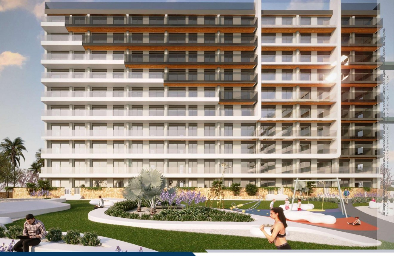 Neue Gebäude - Wohnung -
Torrevieja - Punta prima