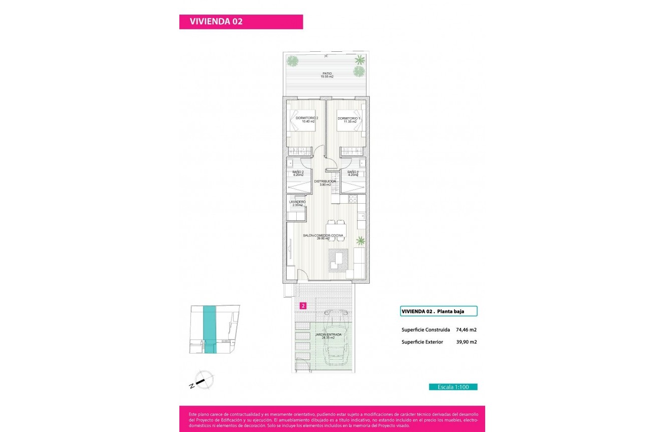 Nieuwbouw Woningen - Bungalow -
San Pedro del Pinatar - Lo Pagan